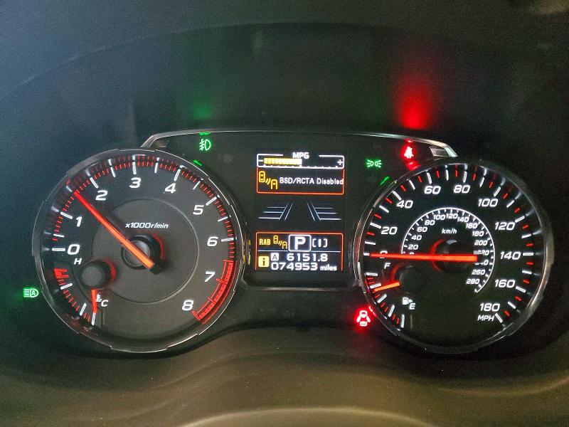 2021 Subaru Wrx VIN JF1VA1P62M8824436 COPART salvage auction — REAR END, Mn - Cert Of Title-Salvage, sold $6,800 on 2026-07-13 (photo 9)