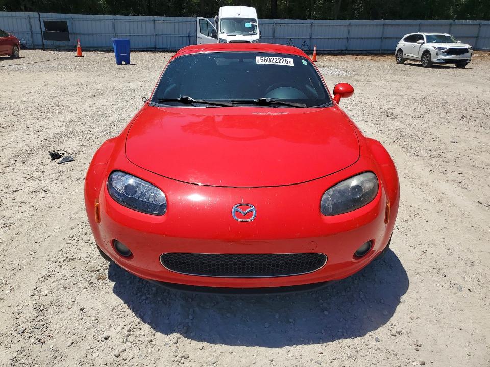 2008 Mazda Mx-5 VIN JM1NC26F880149644 COPART salvage auction — REAR END, NC - SALVAGE CERTIFICATE OF TITLE, sold $1,350 on 2026-07-31 (photo 5)