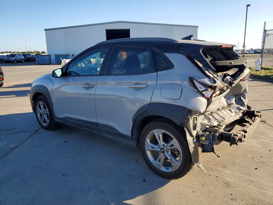 2023 Hyundai Kona VIN KM8K62ABXPU937343 COPART salvage auction — REAR END, Ca - Salvage Certificate, sold $2,700 on 2026-07-13 (photo 2)