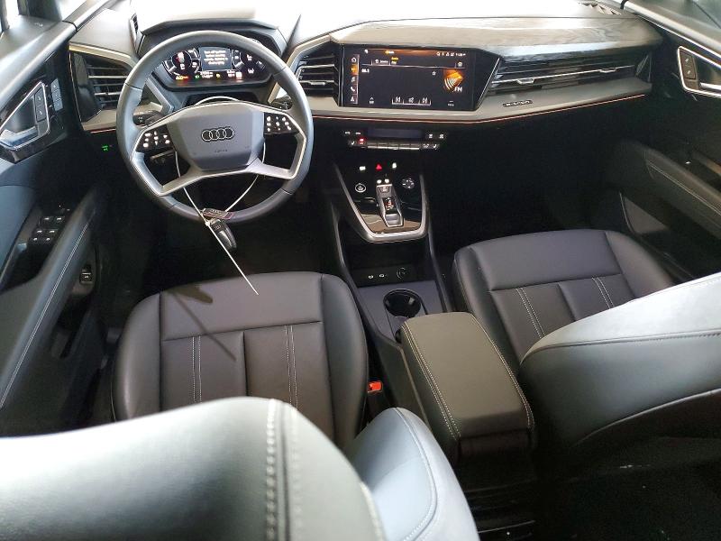 2023 Audi Q4 e-tron sportback VIN WA142BFZ0PP030334 COPART salvage auction — REAR END, Ca - Salvage Certificate, sold $18,900 on 2026-07-02 (photo 8)