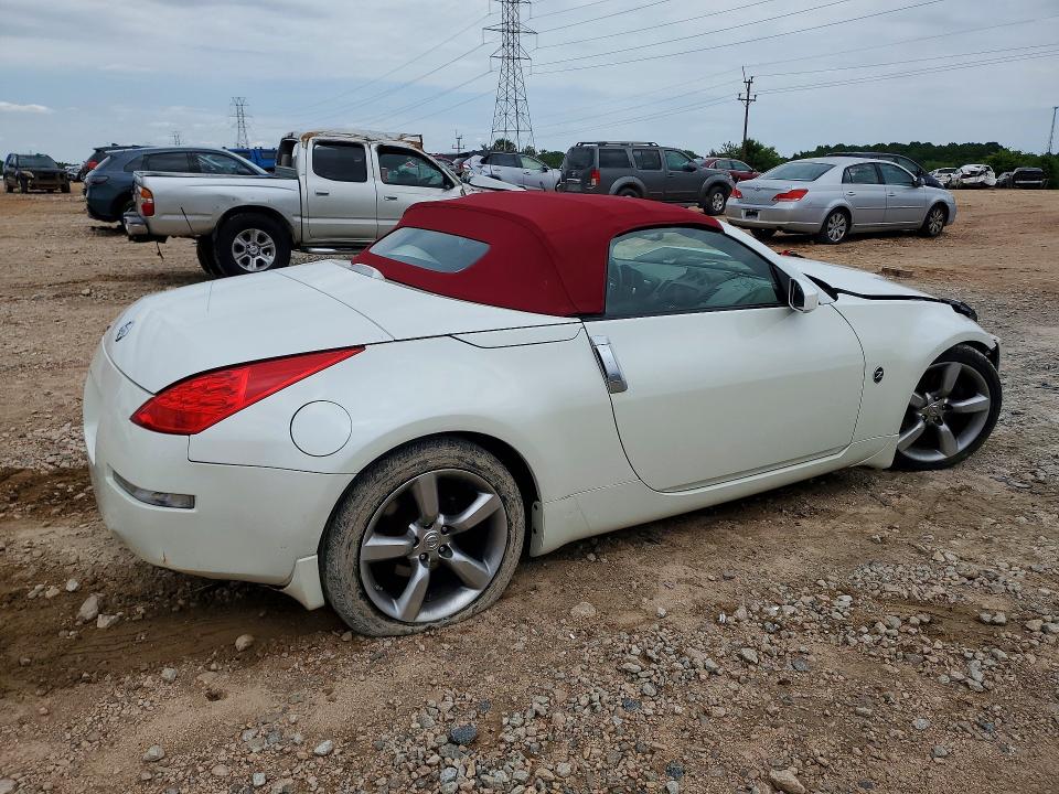 2007 Nissan 350z VIN JN1BZ36A77M653267 COPART salvage auction — FRONT END, Nc - Salvage Certificate Of Title, sold $1,100 on 2026-07-27 (photo 3)