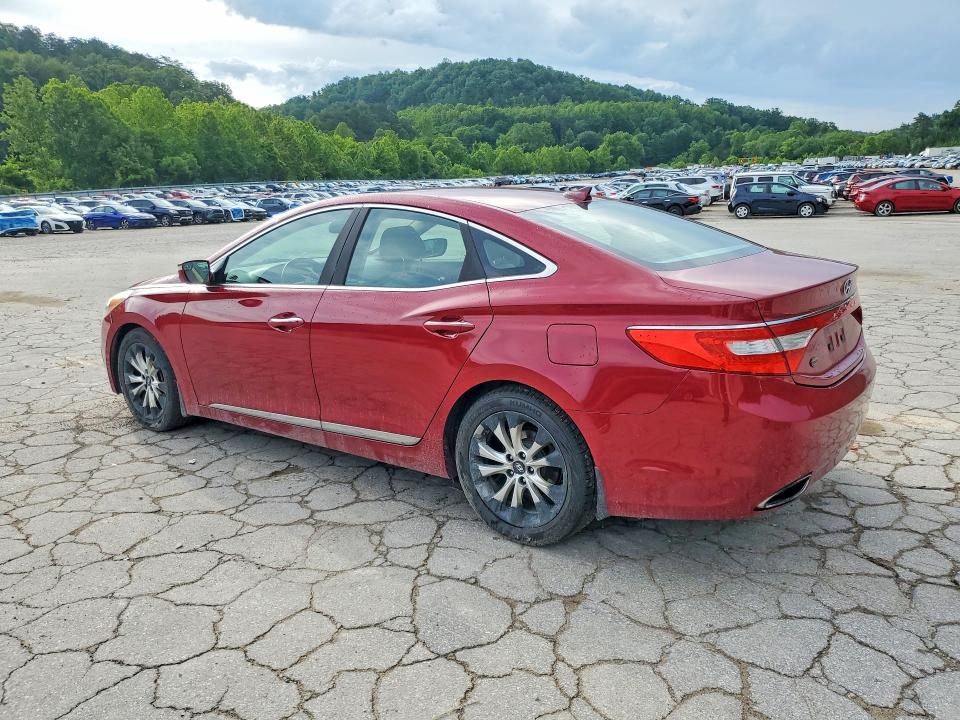 2014 Hyundai Azera VIN KMHFG4JG6EA351601 COPART salvage auction — FRONT END, Wv - Salvage Certificate, sold $625 on 2026-07-09 (photo 2)