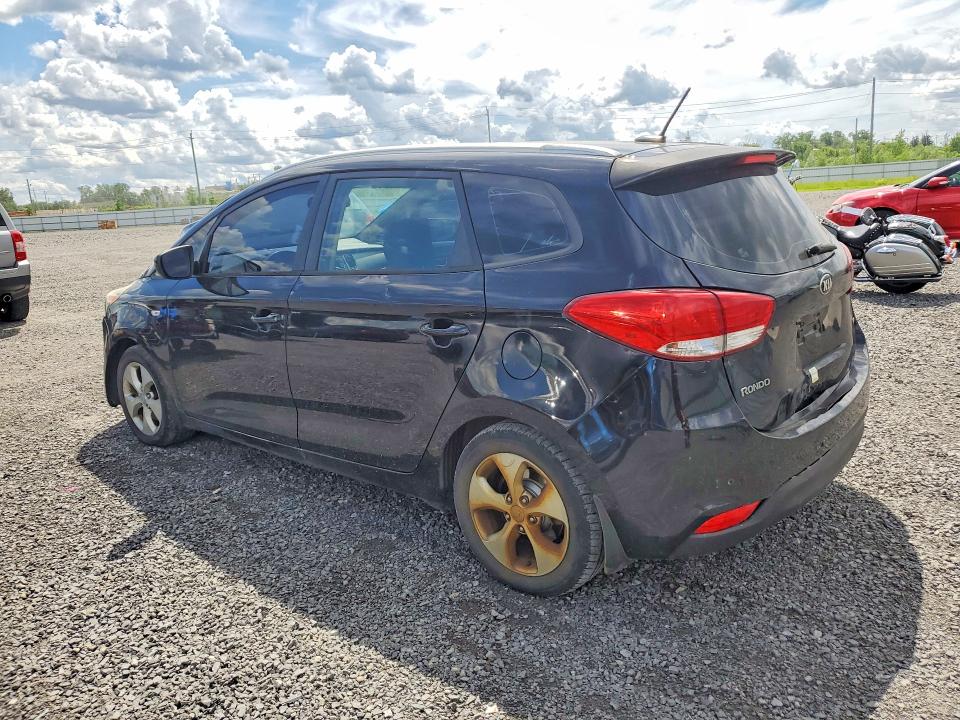 2014 Kia Rondo VIN KNAHT8A34E7045763 COPART salvage auction — FRONT END, On - Permit Salvage, sold $450 on 2026-07-09 (photo 2)
