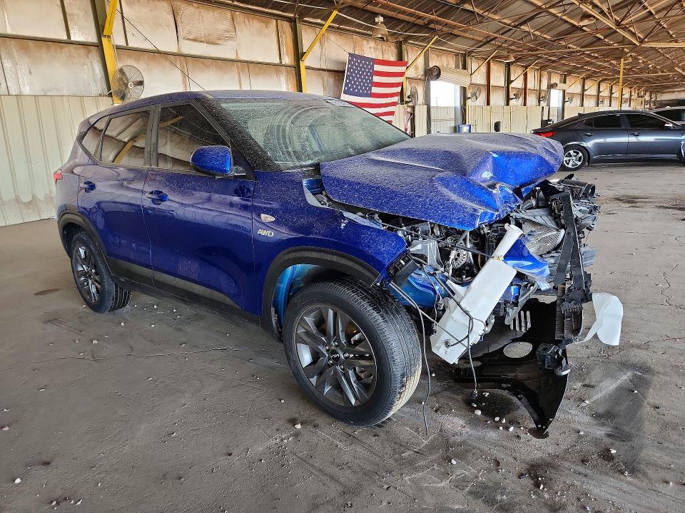 2023 Kia Seltos VIN KNDEPCAA5P7362496 COPART salvage auction — FRONT END, Az - Certificate Of Title, sold $2,050 on 2026-07-15 (photo 4)