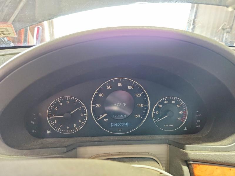 2003 Mercedes-benz E-class VIN WDBUF65J93A339485 COPART salvage auction — FRONT END, Pa - Certificate Of Salvage, sold $375 on 2026-07-31 (photo 9)