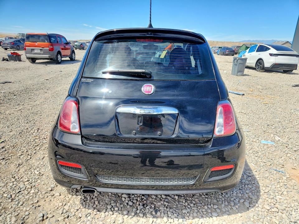 2017 Fiat 500 VIN 3C3CFFKR4HT553764 COPART salvage auction — SIDE, Ut - Salvage Certificate, sold $1,850 on 2026-07-10 (photo 6)