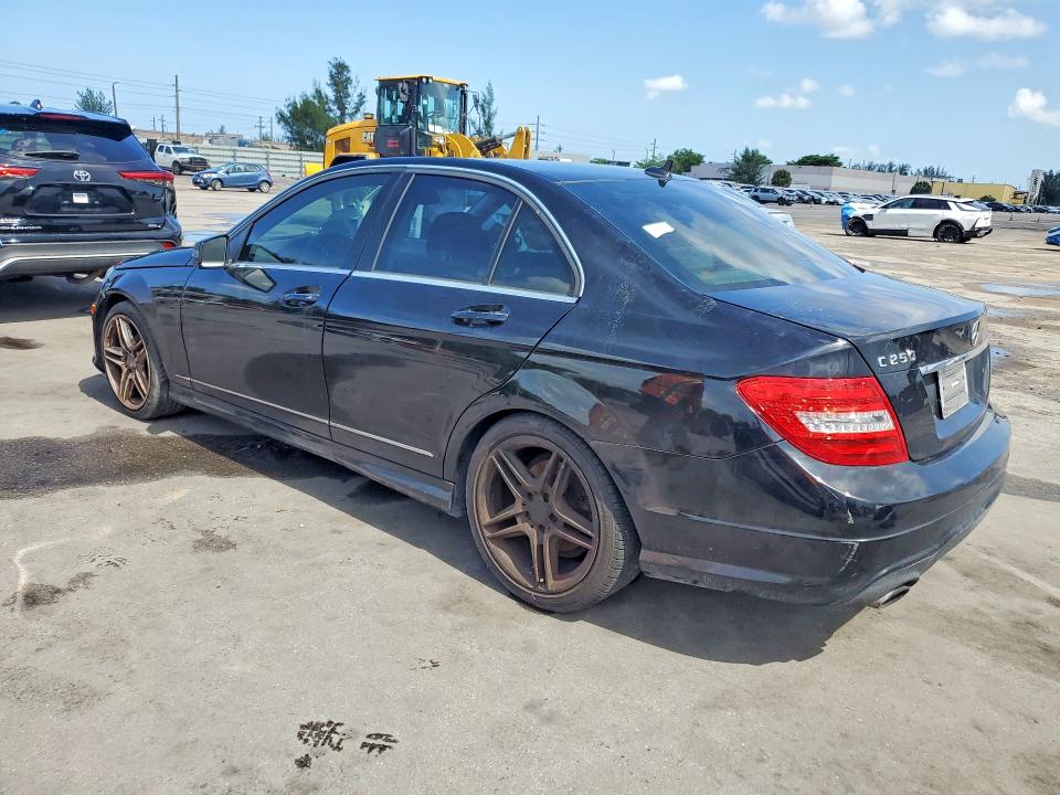 2014 Mercedes-benz C-klasse VIN WDDGF4HB7EG232206 COPART salvage auction — MECHANICAL, Fl - Certificate Of Title (P), sold $2,850 on 2026-07-29 (photo 2)