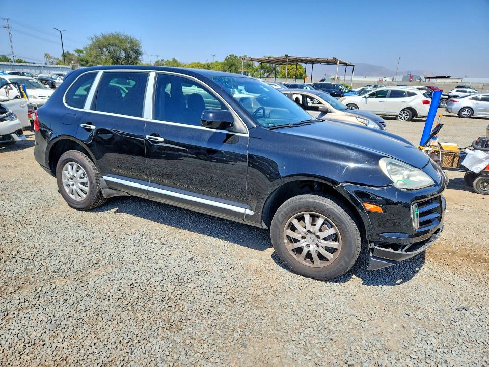 2009 Porsche Cayenne VIN WP1AA29P99LA12834 COPART salvage auction — FRONT END, Tx - Salvage Vehicle Title, sold $875 on 2026-07-21 (photo 4)