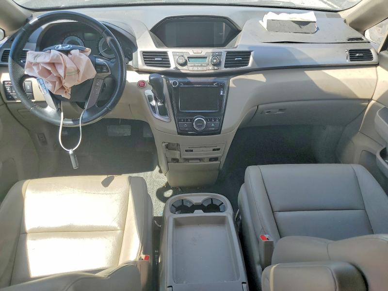 2016 Honda Odyssey VIN 5FNRL5H94GB079456 COPART salvage auction — FRONT END, Ut - Salvage Certificate, sold $3,150 on 2026-07-24 (photo 8)