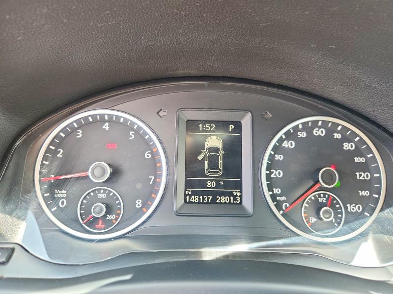 2013 Volkswagen Tiguan VIN WVGBV3AX6DW603427 COPART salvage auction — FRONT END, Co - Public - Salvage Title, sold $1,350 on 2026-07-20 (photo 9)