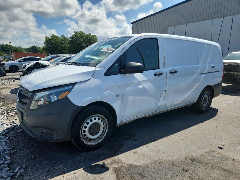 2016 Mercedes-benz Metris VIN WD3PG2EA2G3135183 COPART salvage auction — FRONT END, Fl - Certificate Of Title, sold $3,250 on 2026-07-22 (photo 1)
