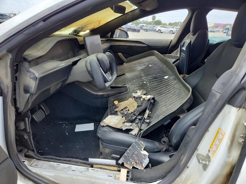 2021 Tesla Model s VIN 5YJSA1E61MF453043 COPART salvage auction — BURN, CA - SALVAGE CERTIFICATE, sold $350 on 2026-07-31 (photo 7)