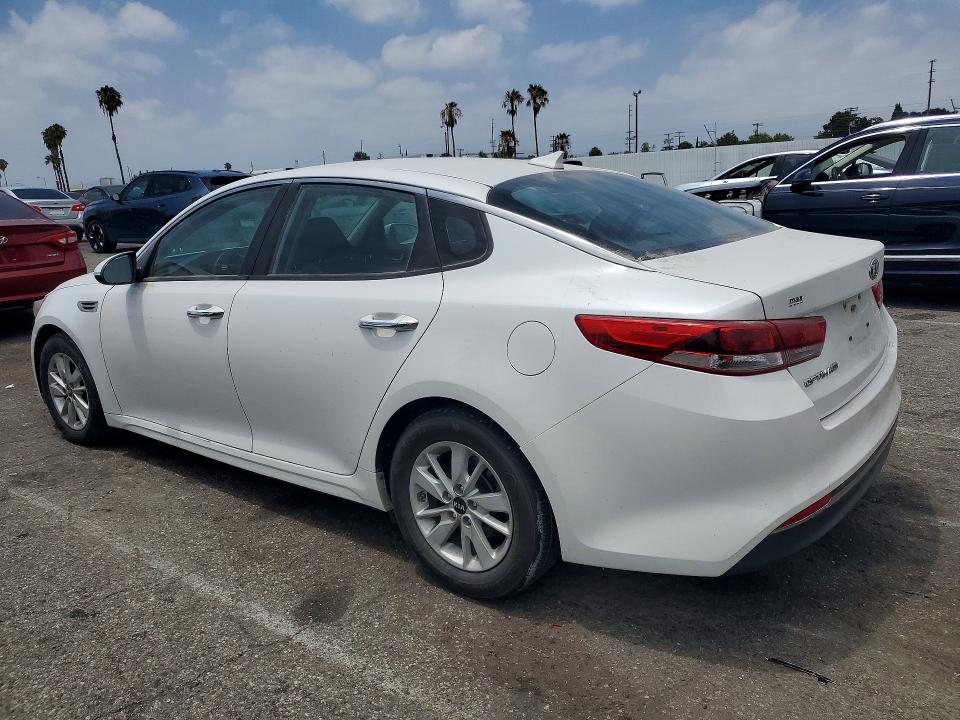 2016 Kia Optima VIN KNAGT4L39G5103348 COPART salvage auction — MECHANICAL, Ca - Cert Of Title-Salvaged, sold $1,350 on 2026-07-17 (photo 2)