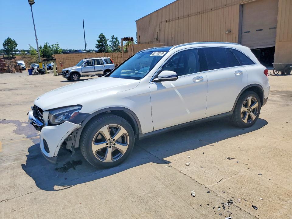 2019 Mercedes-benz Glc VIN WDC0G4JB4KV162510 COPART salvage auction — FRONT END, Sc - Cert Of Title-Salvage, sold $6,100 on 2026-07-24 (photo 1)