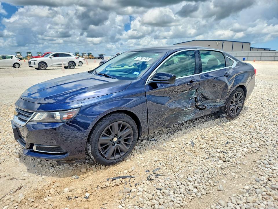 2015 Chevrolet Impala VIN 2G11Z5SL2F9188218 COPART salvage auction — SIDE, Tx - Salvage Vehicle Title, sold $925 on 2026-07-02 (photo 1)