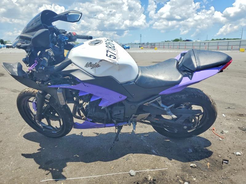 2017 Kawasaki Ex300 VIN JKAEX8A1XHDA31703 COPART salvage auction — FRONT END, Fl - Cert Of Title Slvg Rebuildable, sold $350 on 2026-07-09 (photo 3)
