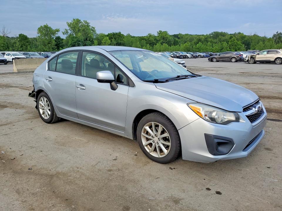 2013 Subaru Impreza VIN JF1GJAC60DH030257 COPART salvage auction — REAR END, Ny - Mv-907A Salvage Certificate, sold $450 on 2026-07-16 (photo 4)