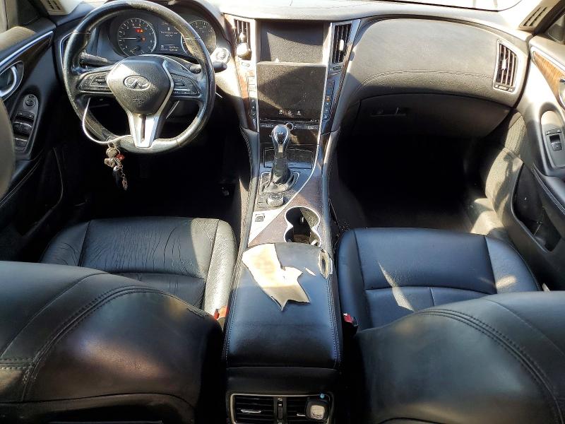 2018 Infiniti VIN JN1EV7AP2JM357012 COPART salvage auction — FRONT END, IL - SALVAGE CERTIFICATE, sold $2,750 on 2026-07-24 (photo 8)