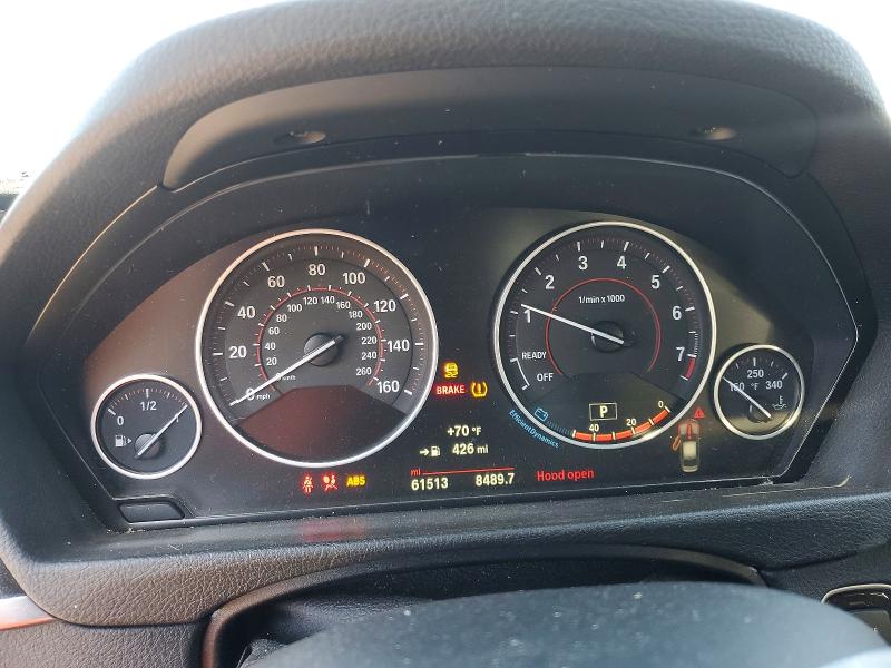 2017 BMW 3er VIN WBA8B9G32HNU55428 COPART salvage auction — FRONT END, Ga - Cert Of Title-Salvage, sold $4,900 on 2026-07-24 (photo 9)