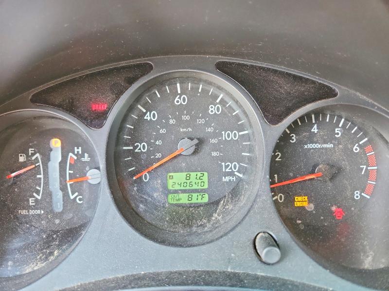 2003 Subaru Forester VIN JF1SG65603H756024 COPART salvage auction — MINOR DENT/SCRATCHES, Nm - Cert Of Title-Salvage, sold $200 on 2026-07-27 (photo 9)