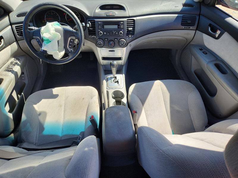 2007 Kia Optima VIN KNAGE123975139857 COPART salvage auction — FRONT END, MA - CERT OF TITLE-RECONSTRCTD COLL, sold $400 on 2026-07-15 (photo 8)