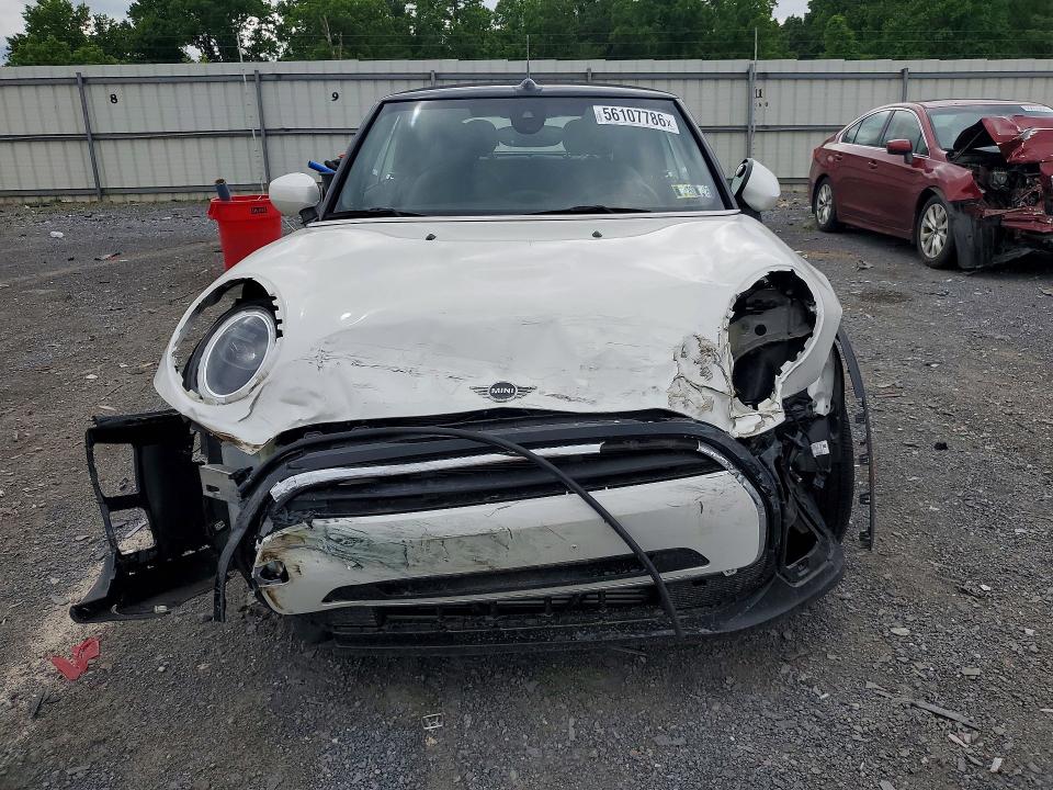 2024 Mini Cooper VIN WMW23DL08R3R81870 COPART salvage auction — FRONT END, Pa - Certificate Of Salvage, sold $4,850 on 2026-07-09 (photo 5)