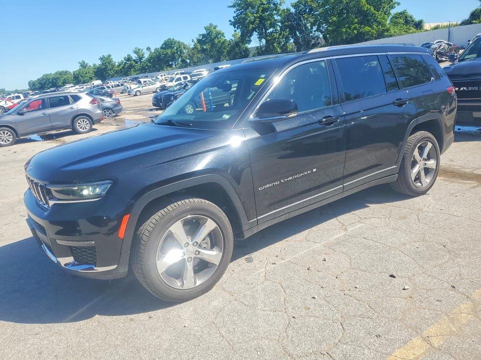2022 Jeep Grand cherokee l VIN 1C4RJKBG8N8525746 COPART salvage auction — MINOR DENT/SCRATCHES, Mo - Certificate Of Title, sold $16,700 on 2026-07-23 (photo 1)