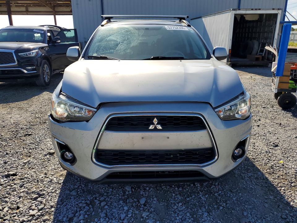 2013 Mitsubishi Outlander VIN 4A4AP4AU2DE002097 COPART salvage auction — FRONT END, Fl - Cert Of Title Slvg Rebuildable, sold $1,350 on 2026-07-10 (photo 5)