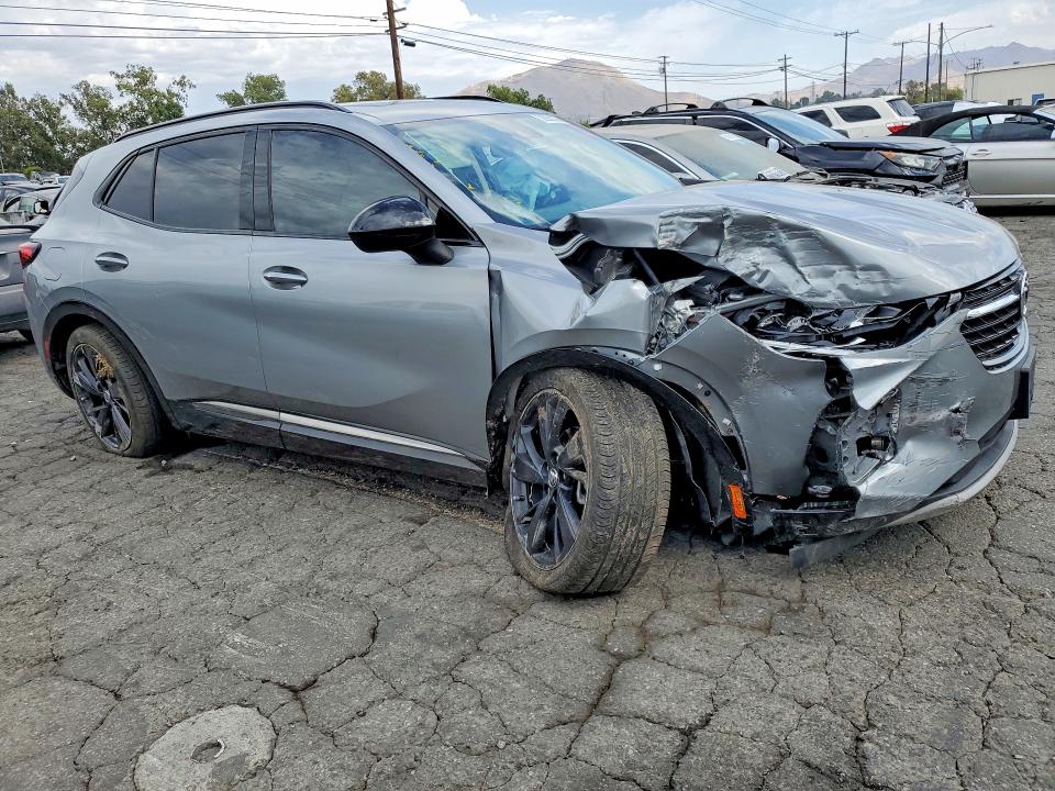 2023 Buick Envision VIN LRBFZNR48PD036247 COPART salvage auction — FRONT END, Ca - Salvage Certificate, sold $2,750 on 2026-07-27 (photo 4)