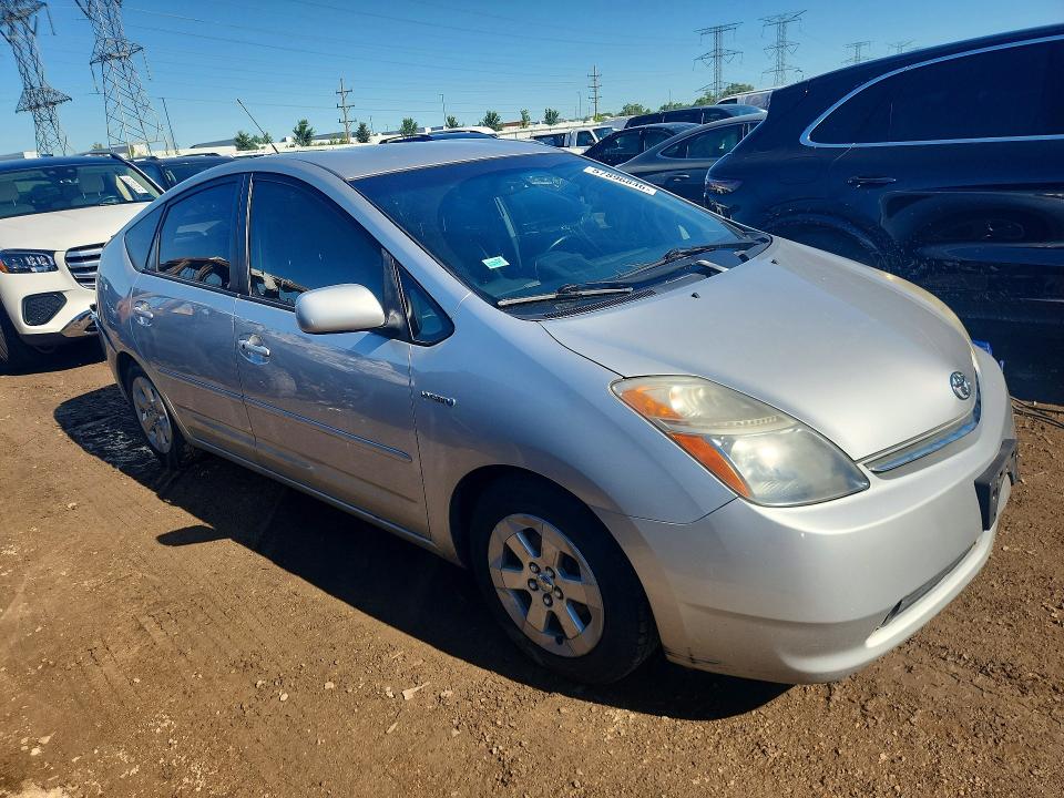 2007 Toyota Prius VIN JTDKB20U677616384 COPART salvage auction — MECHANICAL, Il - Salvage Certificate, sold $350 on 2026-07-21 (photo 4)