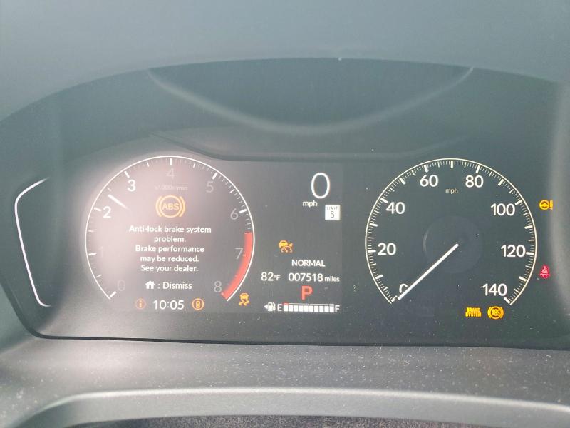 2025 Honda Pilot VIN 5FNYG1H47SB162076 COPART salvage auction — REAR END, Al - Cert Of Title-Salvage Title, sold $11,100 on 2026-07-28 (photo 9)