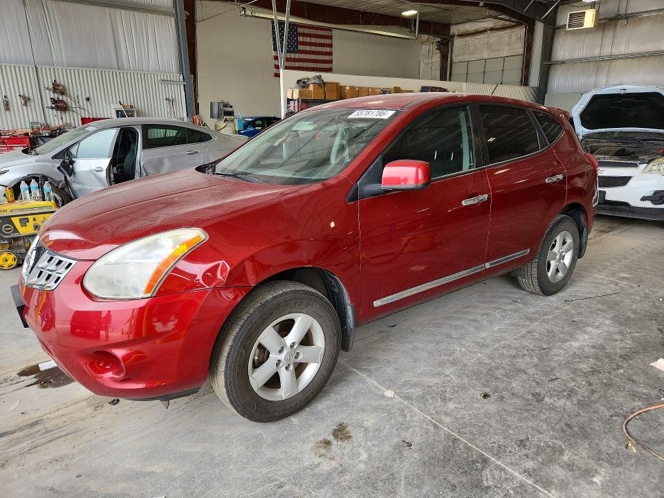 2013 Nissan Rogue sport VIN JN8AS5MVXDW655260 COPART salvage auction — REAR END, NE - CERT OF TITLE-SALVAGE, sold $650 on 2026-07-21 (photo 1)