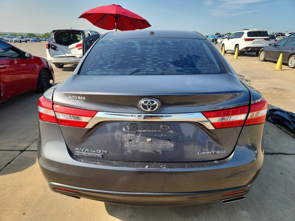 2014 Toyota Avalon VIN 4T1BK1EB8EU101527 COPART salvage auction — SIDE, Tx - Certificate Of Title (P), sold $2,000 on 2026-07-09 (photo 6)