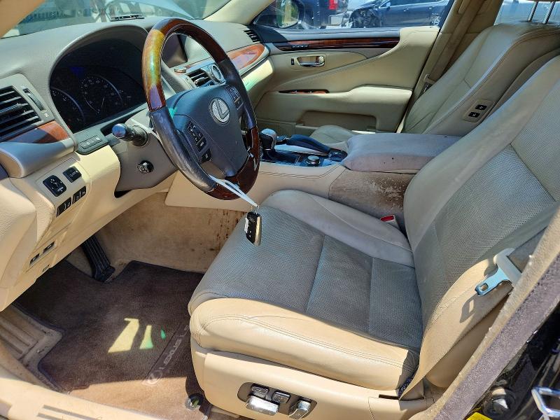 2013 Lexus Ls VIN JTHBL5EF7D5115924 COPART salvage auction — FRONT END, Ga - Cert Of Title-Salvage, sold $1,650 on 2026-07-09 (photo 7)