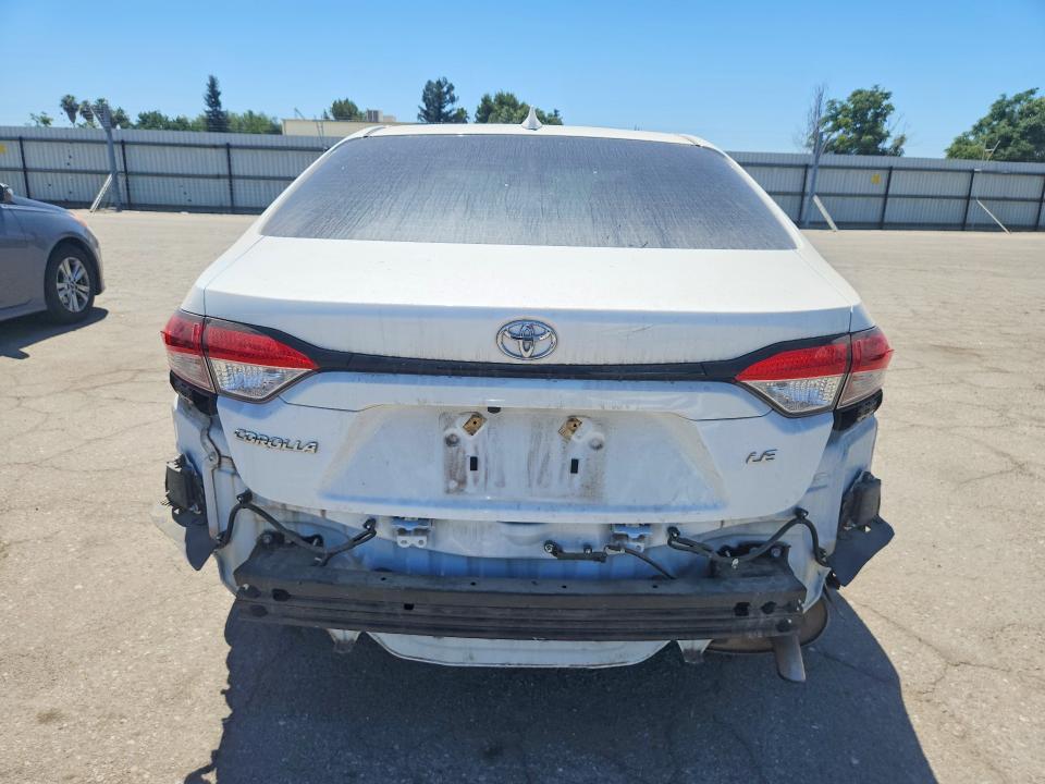 2020 Toyota Corolla VIN JTDHPRAE7LJ005367 COPART salvage auction — FRONT END, Ca - Salvage Certificate, sold $3,650 on 2026-07-10 (photo 6)
