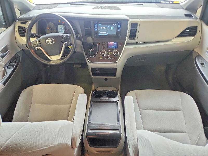2017 Toyota Sienna VIN 5TDKZ3DC2HS792570 COPART salvage auction — FRONT END, Wi - Junked Vehicle Bill Of Sale, sold $1,750 on 2026-07-06 (photo 8)