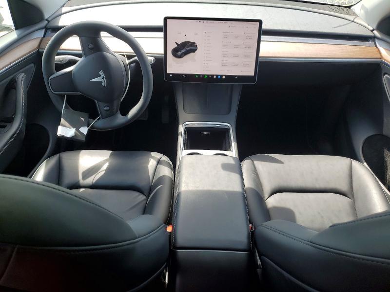 2024 Tesla Model y VIN 7SAYGDEE0RF195836 COPART salvage auction — FRONT END, In - Cert Of Title-Salvage Title, sold $16,500 on 2026-07-10 (photo 8)