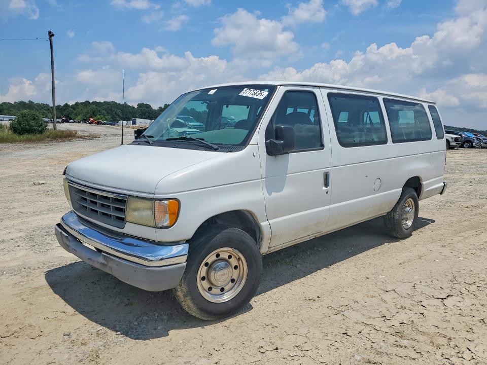 2003 Ford Econoline e350 VIN 1FBSS31L43HA53257 COPART salvage auction — FRONT END, Nc - Salvage Cert-Rebuilt, sold $700 on 2026-07-08 (photo 1)