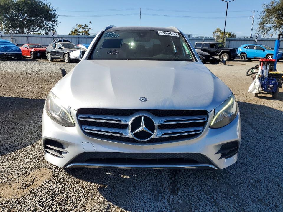 2017 Mercedes-benz Glc VIN WDC0G4JBXHF132737 COPART salvage auction — REAR END, Ca - Salvage Certificate, sold $5,500 on 2026-07-02 (photo 5)