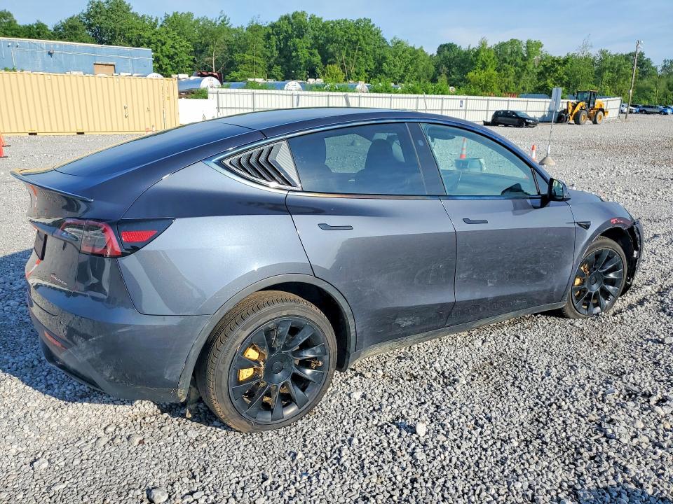 2023 Tesla Model y VIN 7SAYGDEE2PA192091 COPART salvage auction — FRONT END, Oh - Cert Of Title-Salvage, sold $9,800 on 2026-07-17 (photo 3)