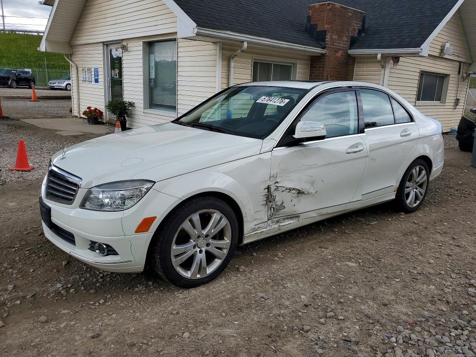 2009 Mercedes-benz C-klasse VIN WDDGF81X79F198129 COPART salvage auction — SIDE, Oh - Cert Of Title-Salvage, sold $600 on 2026-07-08 (photo 1)