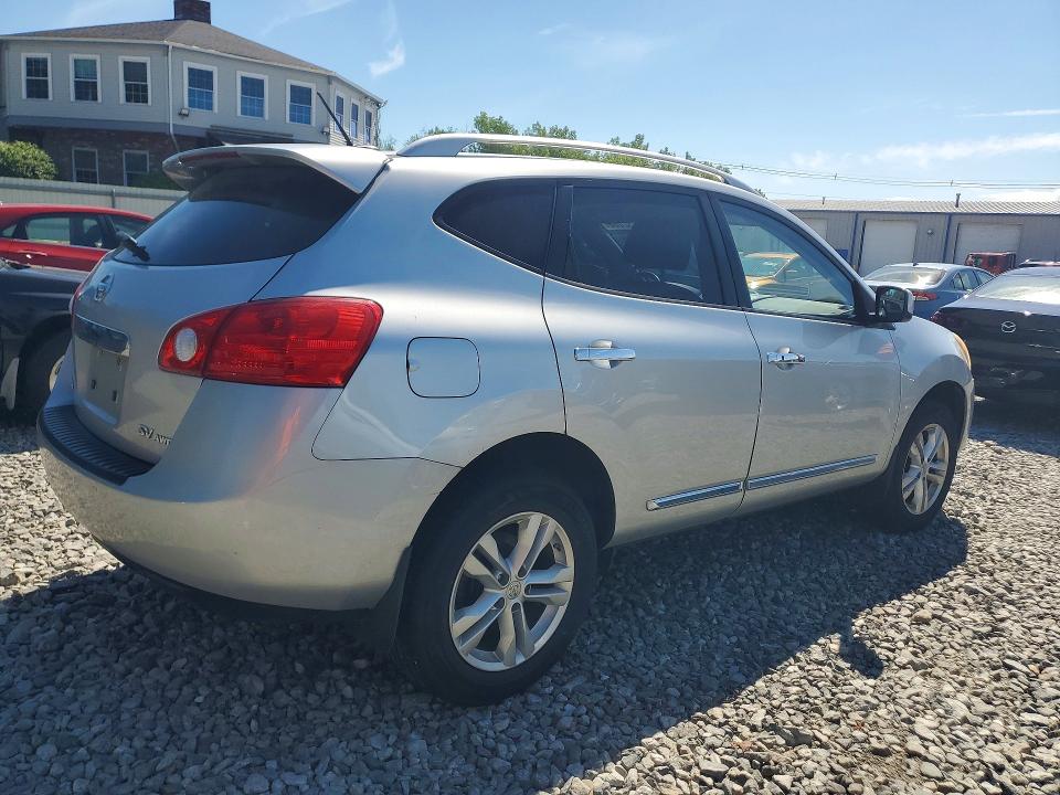 2013 Nissan Rogue VIN JN8AS5MV1DW624172 COPART salvage auction — MINOR DENT/SCRATCHES, Ma - Cert Of Title-Reconstrctd Coll, sold $450 on 2026-07-06 (photo 3)