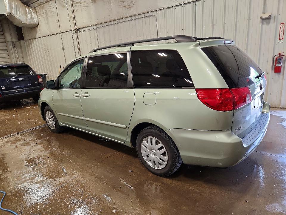 2007 Toyota Sienna VIN 5TDZK23C37S053589 COPART salvage auction — FRONT END, Wi - Certificate Of Title, sold $2,800 on 2026-07-13 (photo 2)