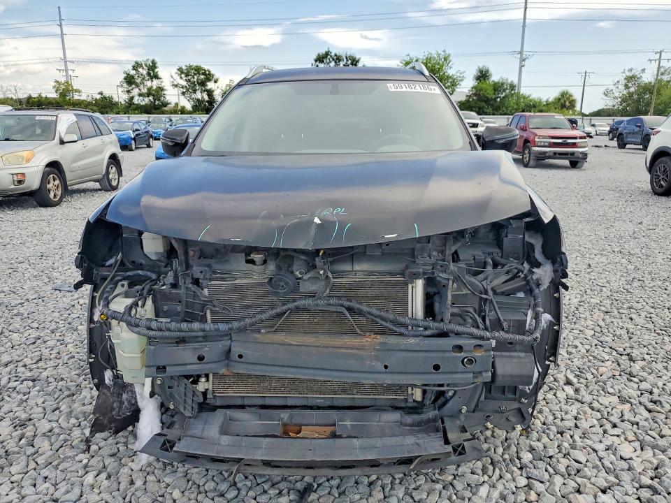 2017 Nissan Rogue VIN KNMAT2MT9HP516193 COPART salvage auction — FRONT END, Fl - Cert Of Title Slvg Rebuildable, sold $1,350 on 2026-07-31 (photo 5)