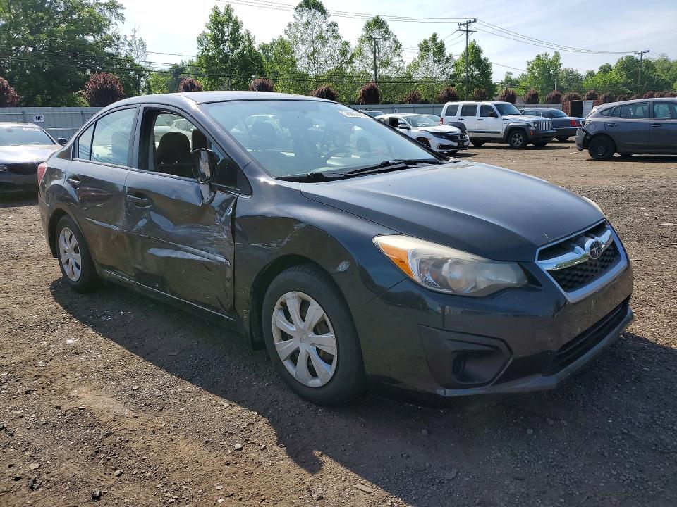 2012 Subaru Impreza VIN JF1GJAA68CH011439 COPART salvage auction — SIDE, Ct - Cert Of Title-Salvage, sold $750 on 2026-07-10 (photo 4)