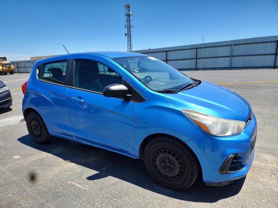 2016 Chevrolet Spark VIN KL8CB6SA8GC542464 COPART salvage auction — SIDE, Ca - Salvage Certificate, sold $150 on 2026-07-23 (photo 4)