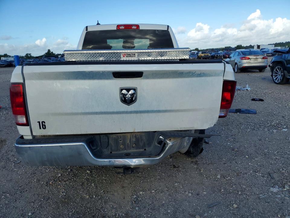 2022 Ram 1500 VIN 1C6RR6FG4NS155187 COPART salvage auction — FRONT END, Tx - Salvage Vehicle Title, sold $2,400 on 2026-07-09 (photo 6)