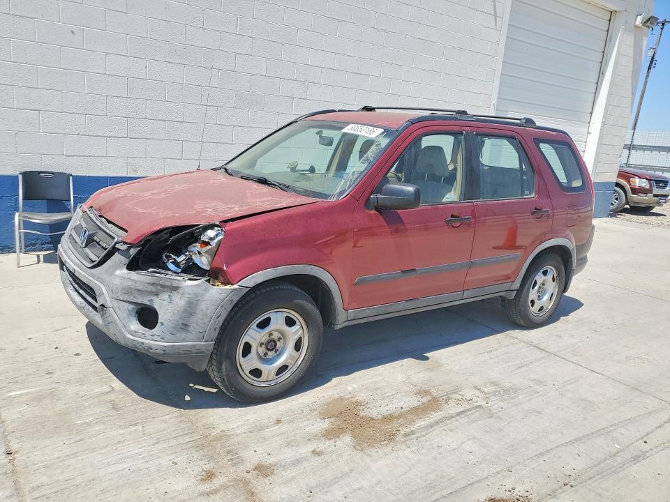 2005 Honda Cr-v VIN JHLRD685X5C019839 COPART salvage auction — FRONT END, Ut - Salvage Certificate, sold $725 on 2026-07-06 (photo 1)