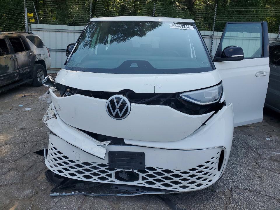 2025 Volkswagen Id.buzz VIN WVGAWVEB4SH013814 COPART salvage auction — FRONT END, Va - Certificate Of Title (P), sold $28,750 on 2026-07-28 (photo 5)