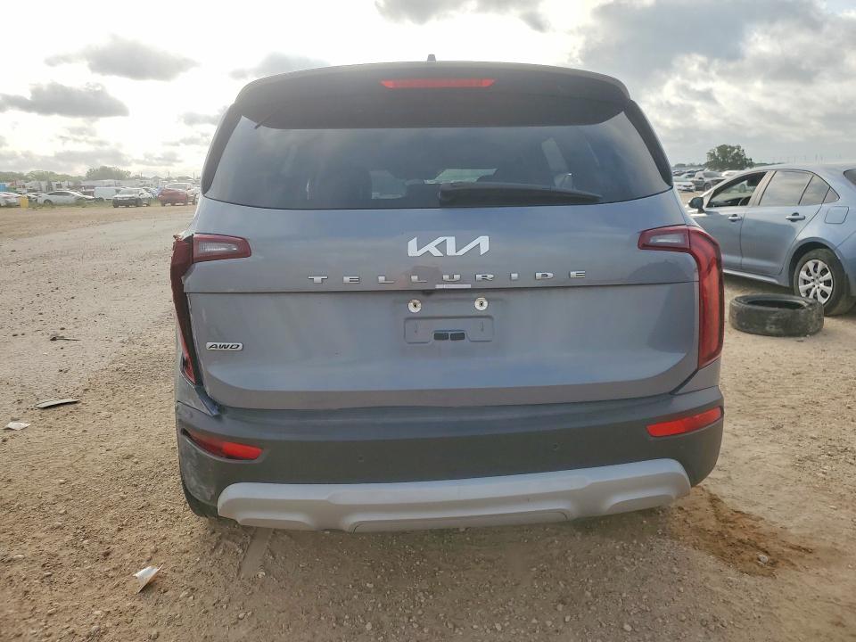 2022 Kia Telluride VIN 5XYP2DHC7NG229811 COPART salvage auction — FRONT END, Tx - Certificate Of Title, sold $4,750 on 2026-07-30 (photo 6)